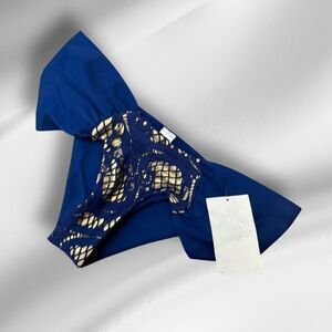 Luli‎ Fama Blue Bikini Bottom nwt